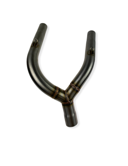 Kolanko wydechowe wyczynowe podwójne mod2 pitbike Pilot YCF