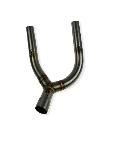 Kolanko wydechowe wyczynowe podwójne mod2 pitbike Pilot YCF