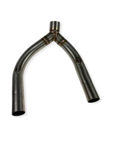 Kolanko wydechowe wyczynowe podwójne mod2 pitbike SP2/SP3... 2