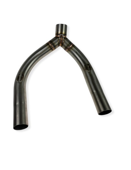 Kolanko wydechowe wyczynowe podwójne mod2 pitbike SP2/SP3 YCF