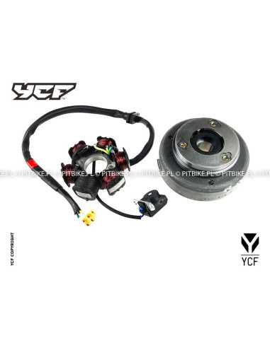 Stator pełnookresowy wodoodporny z magnetem...