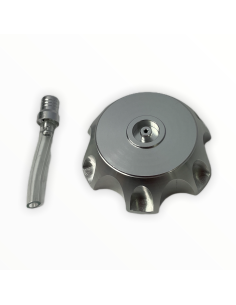 Korek zbiornika paliwa + odpowietrznik (srebrny)