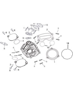 Podkładka ebonitowa króciec/gaźnik 30mm pitbike MRF 2