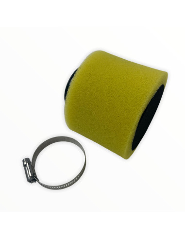 Filtr powietrza 38mm prosty żółty MRF