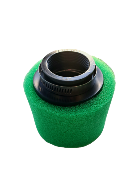 Filtr powietrza 42mm prosty zielony MRF