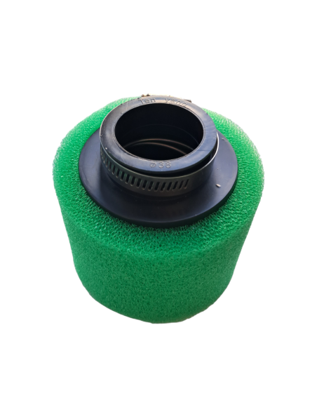 Filtr powietrza 38mm prosty zielony MRF