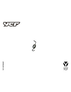 Sprężyna prawego podnóżka aluminiowego pitbike YCF