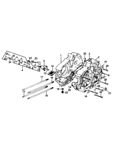 Śruba pompy oleju M6x10 pitbike 120 MRF