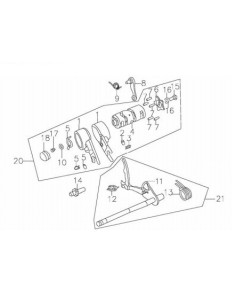 Podkładka wałka krzywkowego pitbike 140 MRF 2