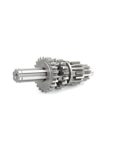 Wałek główny skrzyni biegów z rozrusznikiem pitbike 140 MRF 2