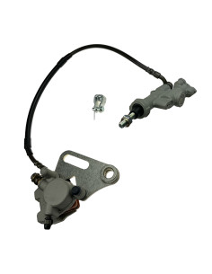 Hamulec tylny 1 tłoczek klocki azbestowe L:515 pitbike YCF