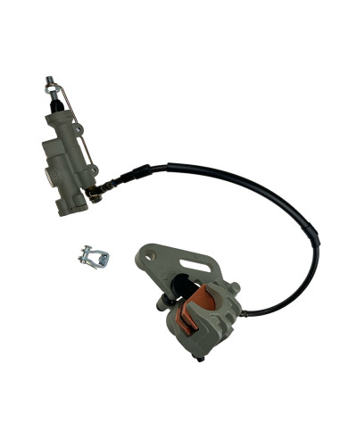 Hamulec tylny 1 tłoczek klocki azbestowe L:505...