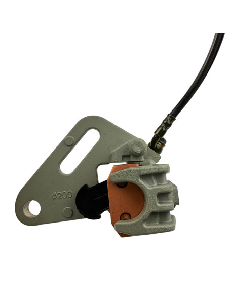 Hamulec tylny 1 tłoczek klocki azbestowe L:505 pitbike YCF