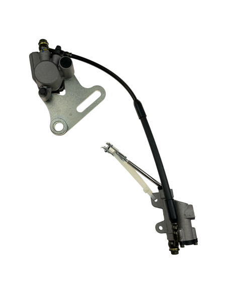 Hamulec tylny 1 tłoczek klocki azbestowe L:425 pitbike YCF