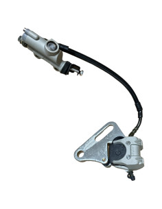 Hamulec tylny 1 tłoczek klocki azbestowe L:345 pitbike YCF 2