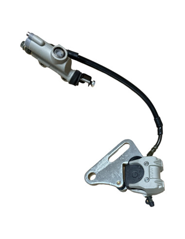 Hamulec tylny 1 tłoczek klocki azbestowe L:345...