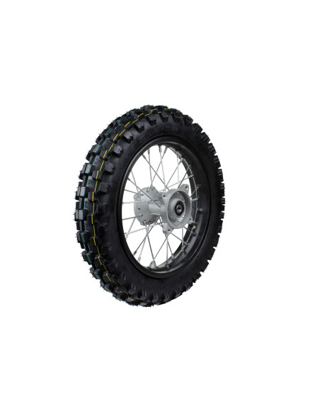 Koło 80/100-12 tylne komplet pitbike ER MRF