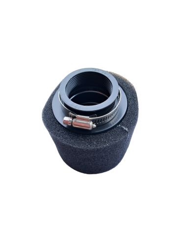 Filtr powietrza 42mm prosty Czarny MRF