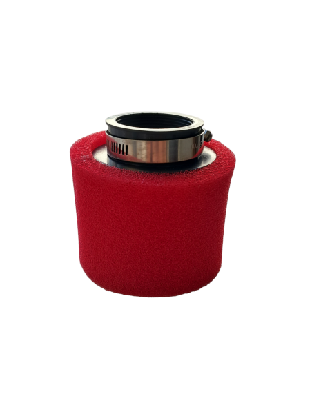 Filtr powietrza 45mm prosty czerwony MRF