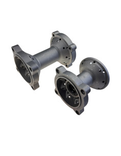 Piasty koła komplet srebrne MRF