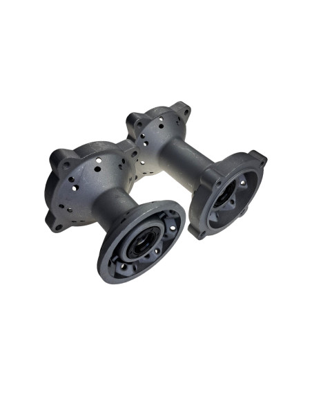 Piasty koła komplet srebrne MRF