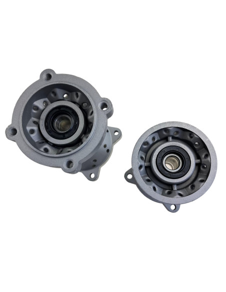 Piasty koła komplet srebrne MRF