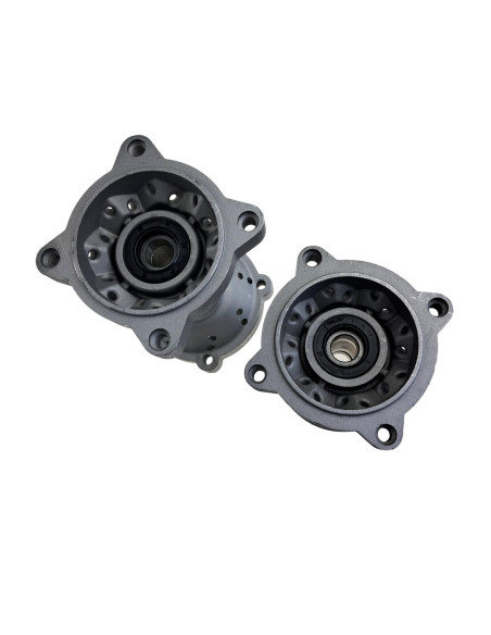 Piasty koła komplet srebrne MRF