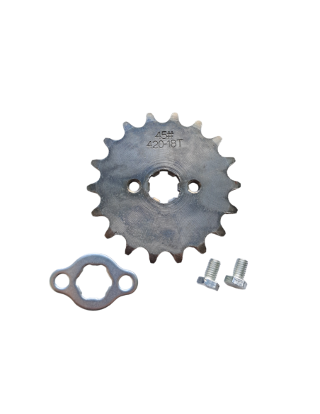 Zębatka zdawcza 18T 420 pitbike 80/140/Z155/170/Z190 MRF