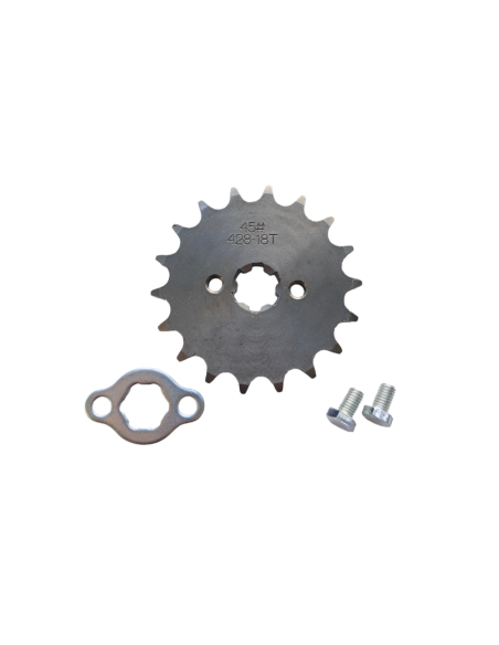 Zębatka zdawcza 18T 428 pitbike 80/140/Z155/170/Z190 MRF