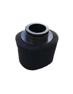 Filtr powietrza 38mm prosty czarny MRF