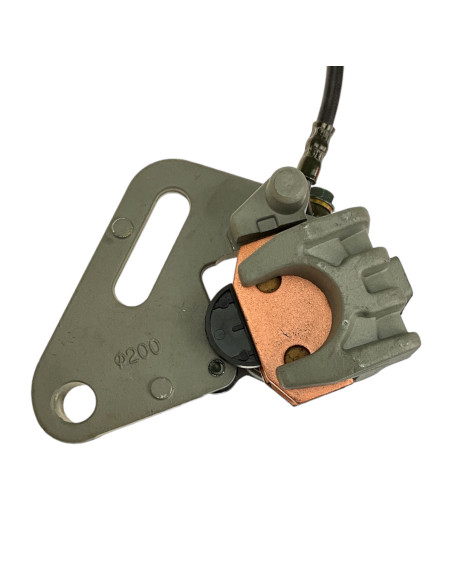 Hamulec tylny 1 tłoczek klocki azbestowe L:505 pitbike SP3 2021 YCF