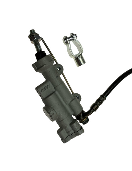 Hamulec tylny 1 tłoczek klocki azbestowe L:505 pitbike SP3 2021 YCF