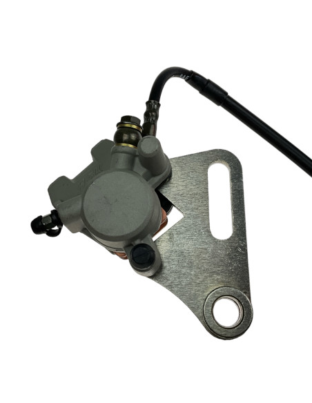 Hamulec tylny 1 tłoczek klocki azbestowe L:375 pitbike F125/F125se/SM125 2016-2022 YCF