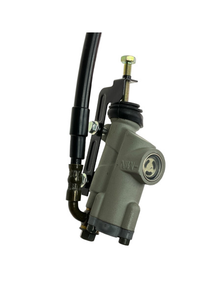 Hamulec tylny 1 tłoczek klocki azbestowe L:375 pitbike F125/F125se/SM125 2016-2022 YCF