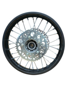 Felga 14 tył 1.85x14 stalowa komplet pitbike 2021 YCF