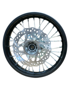 Felga 14 tył 1.85x14 stalowa komplet pitbike 2021 YCF 2