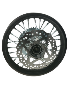 Felga 12 tył 1.85x12 stalowa komplet pitbike 2021 8K YCF 2