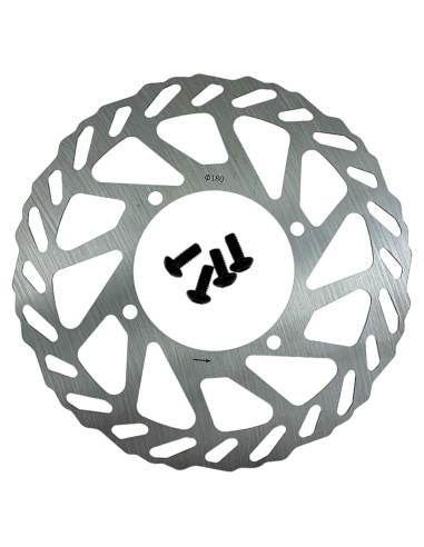 Tarcza hamulcowa 180mm komplet pitbike ER MRF