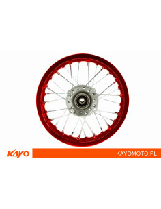 Felga przednia aluminiowa 1.4x10 oś 12mm pitbike KMB Kayo 2