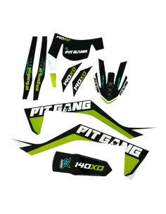 Okleina komplet 140 XD Enduro 2023 PitGang