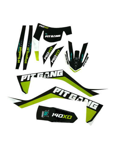 Okleina komplet 140 XD Enduro 2023 PitGang