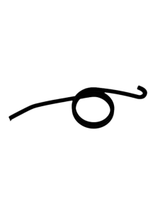 Sprężyna stabilizatora wałka krzywkowego pitbike 88 MRF 2