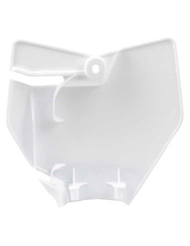 Pole numerowe białe pitbike ER MRF