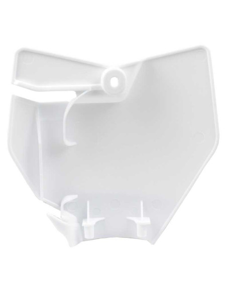 Pole numerowe białe pitbike ER MRF