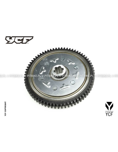 Zębatka kosza sprzęgłowego pitbike 88s/88se/125s/125se YCF