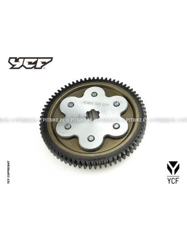 Zębatka kosza sprzęgłowego pitbike 88s/88se/125s/125se YCF