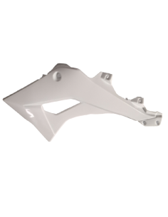 Osłona przednia lewa biała pitbike TS Kayo