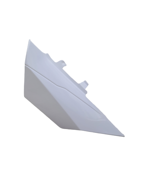 Osłona tylna lewa biała pitbike TS Kayo