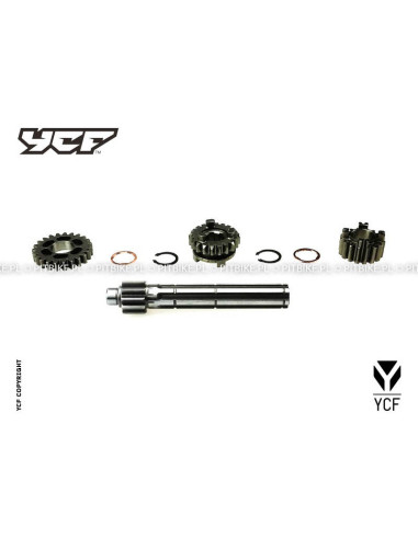 Wałek główny skrzyni biegów pitbike 88s/125/125s/125se YCF
