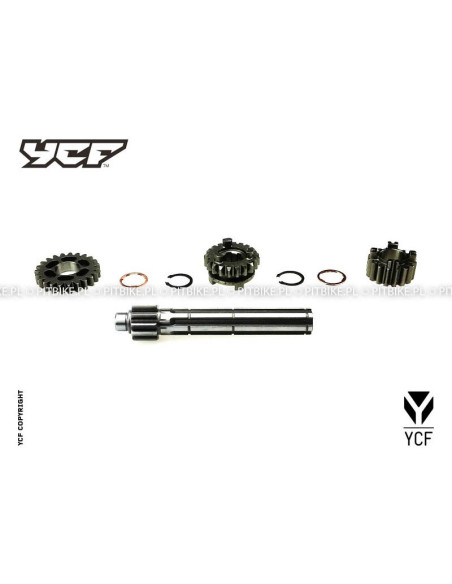 Wałek główny skrzyni biegów pitbike 88s/125/125s/125se YCF